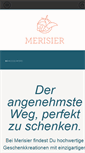 Mobile Screenshot of merisier.de